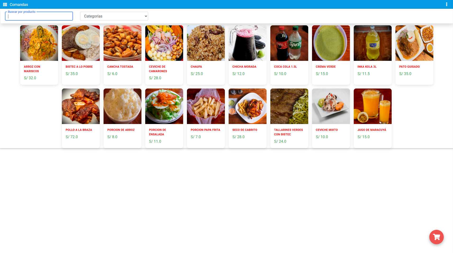 Sistema de Gestión para Restaurantes